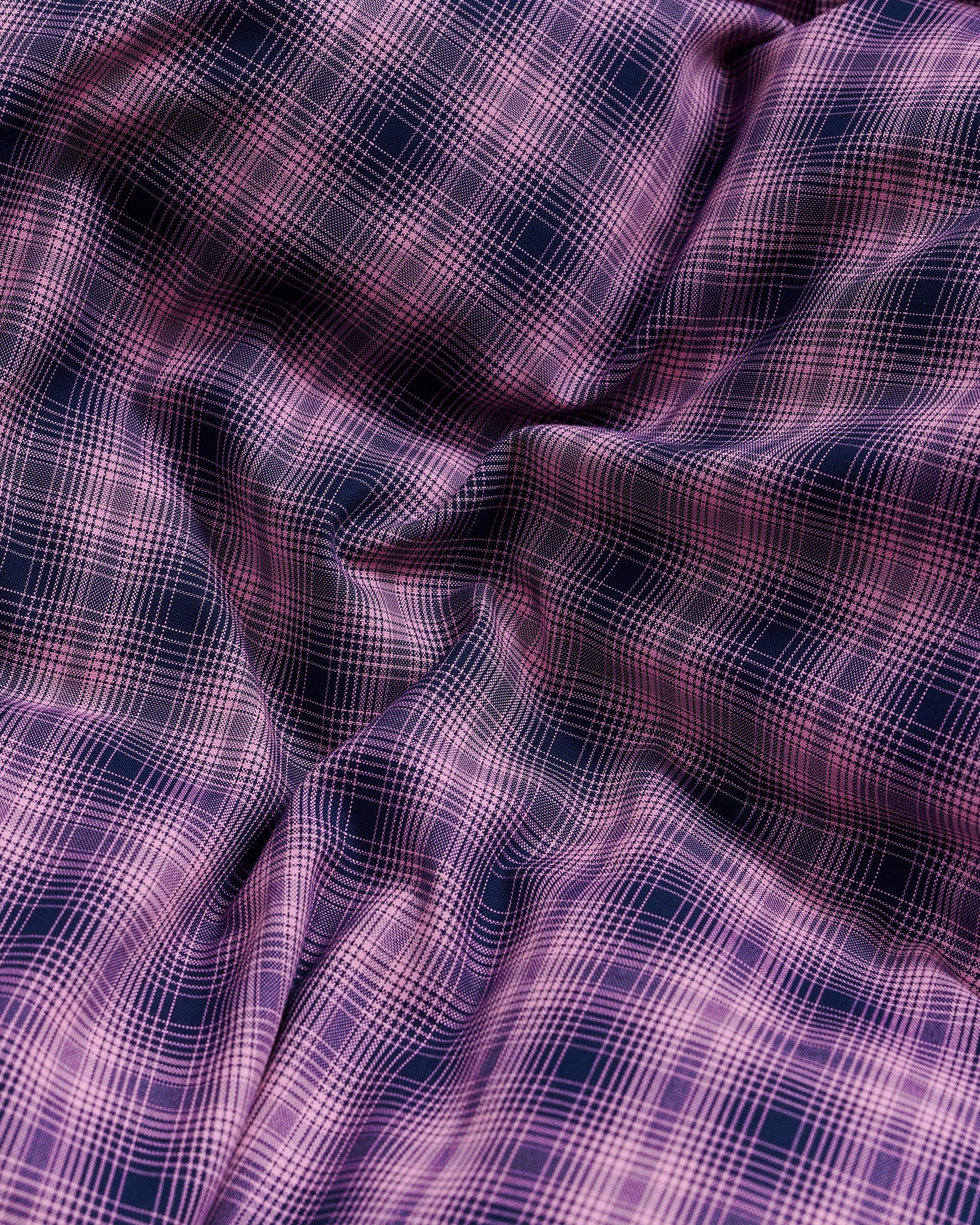 Rodeo duvet cover | Neon pink check Oxford